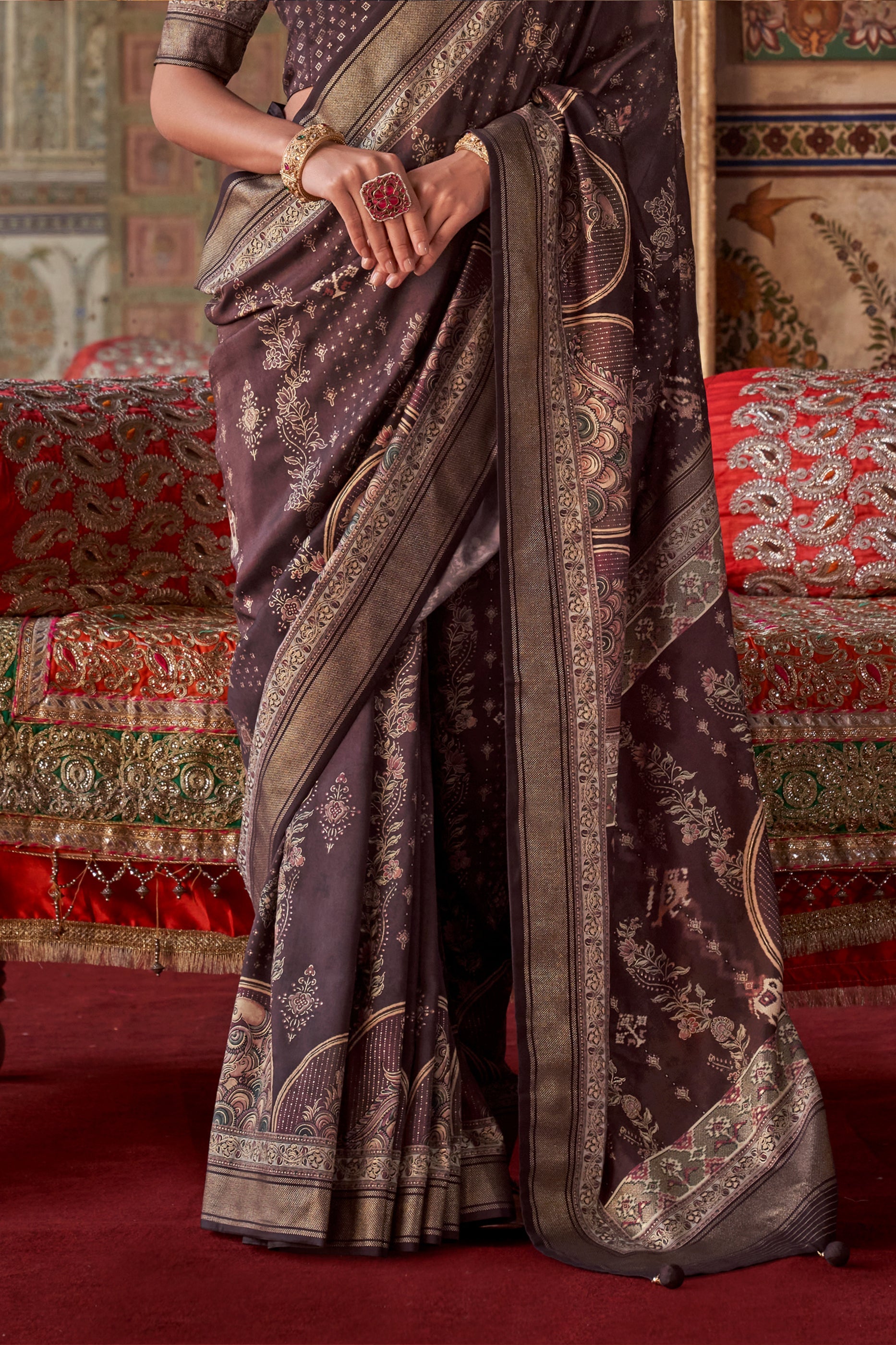 Mauve Purple Printed Silk Saree-SAR10116_4_SareeButa.com