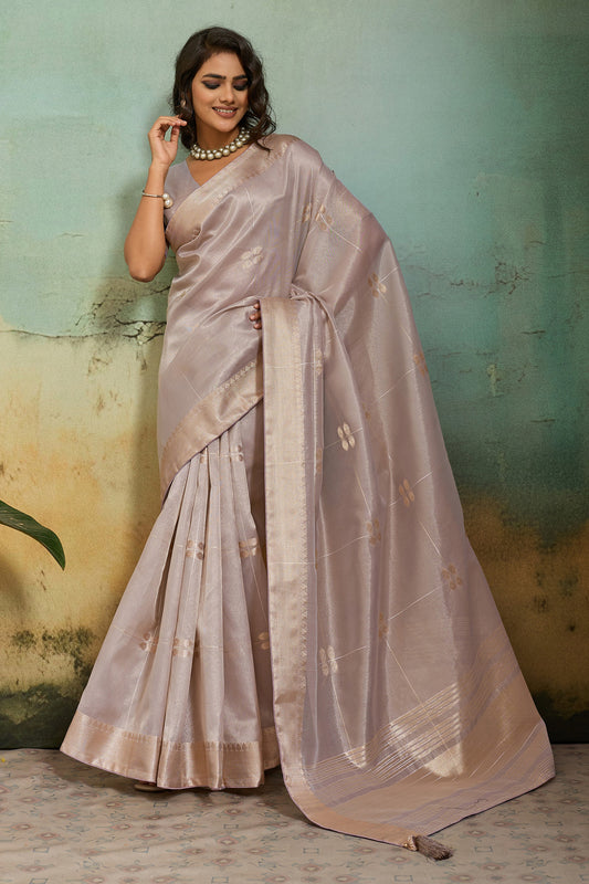 Mauve Tissue Linen Saree-SAR12547_1_SareeButa.com