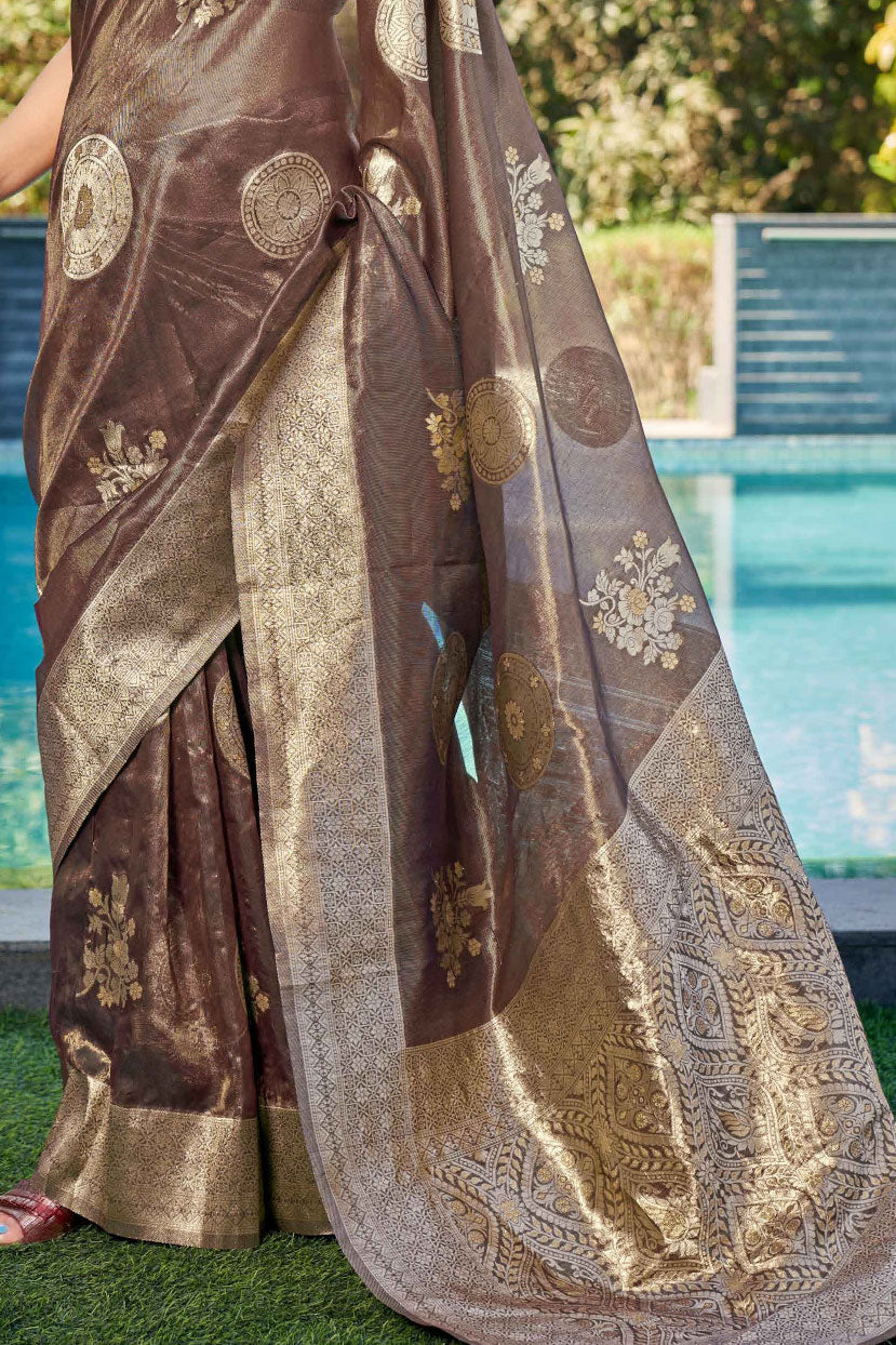 Metallic Shimmer Silk Saree-ZB131931_3