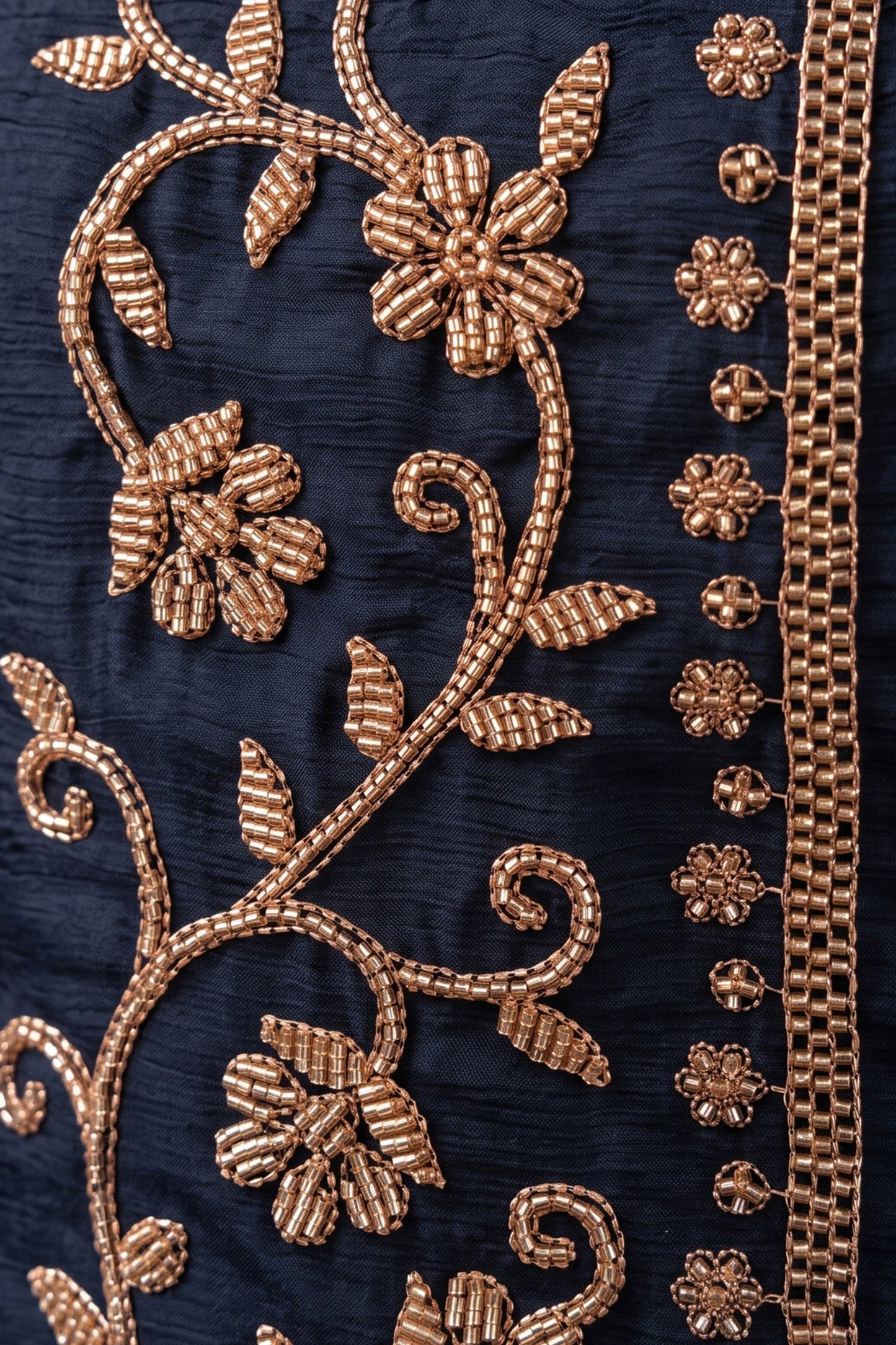 Midnight Blue Readymade Embroidered Chinon Suit-SAR12977_5_SareeButa.com