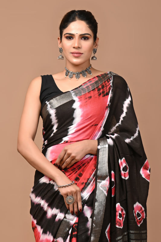multi-handblock-print-cotton-linen-saree-zb132580_2_SareeButa.com