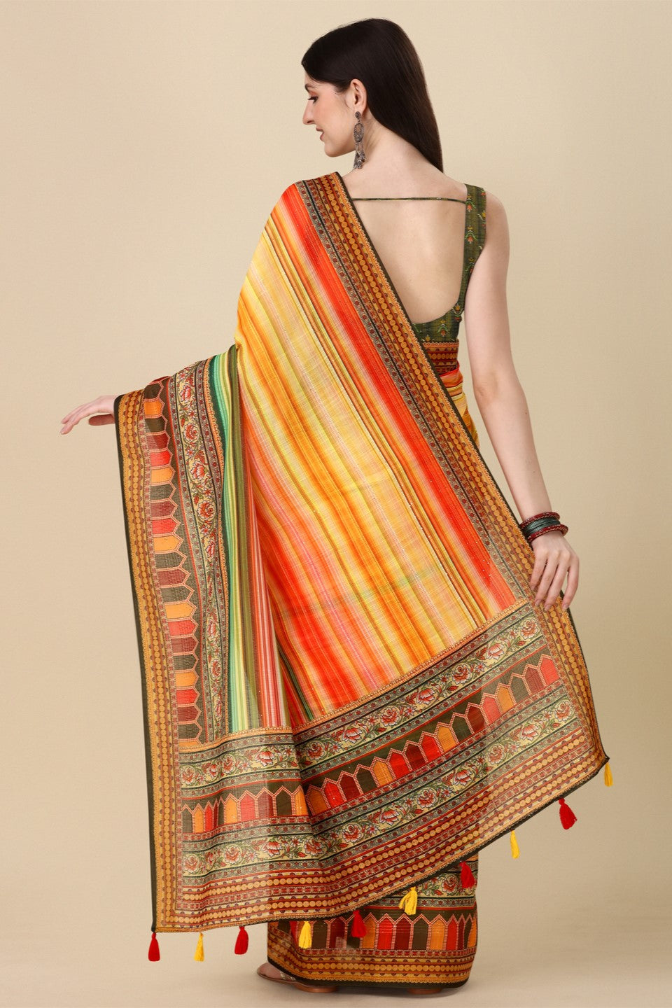 multi-printed-linen-saree-zb132682_2_SareeButa.com