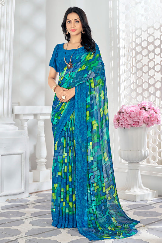 blue-printed-chiffon-saree-zb131650_1_SareeButa.com