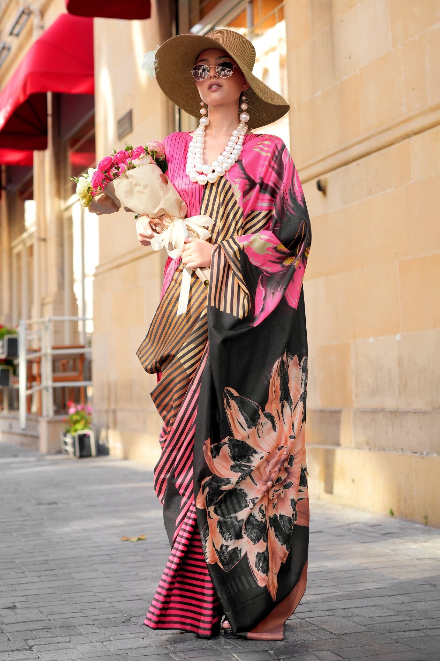 Multicolor Printed Silk Saree-SAR11363_1_SareeButa.com