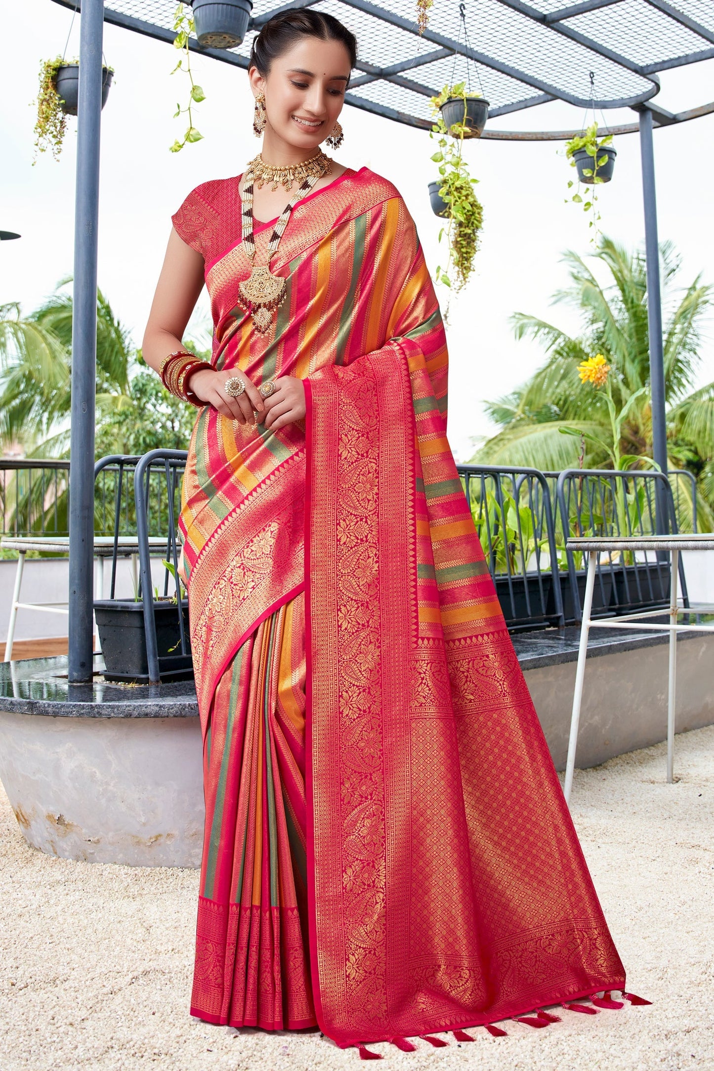 multicolor-silk-kanjivaram-saree-zb132339_1_SareeButa.com