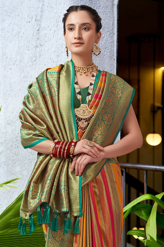 multicolor-silk-kanjivaram-saree-zb132340_2_SareeButa.com