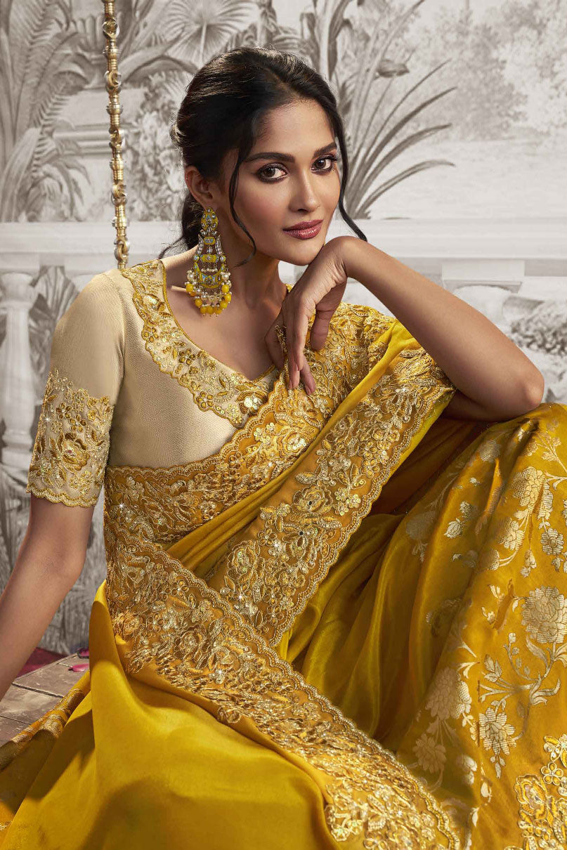 mustard-embroidered-viscose-saree-zb131108_2_SareeButa.com