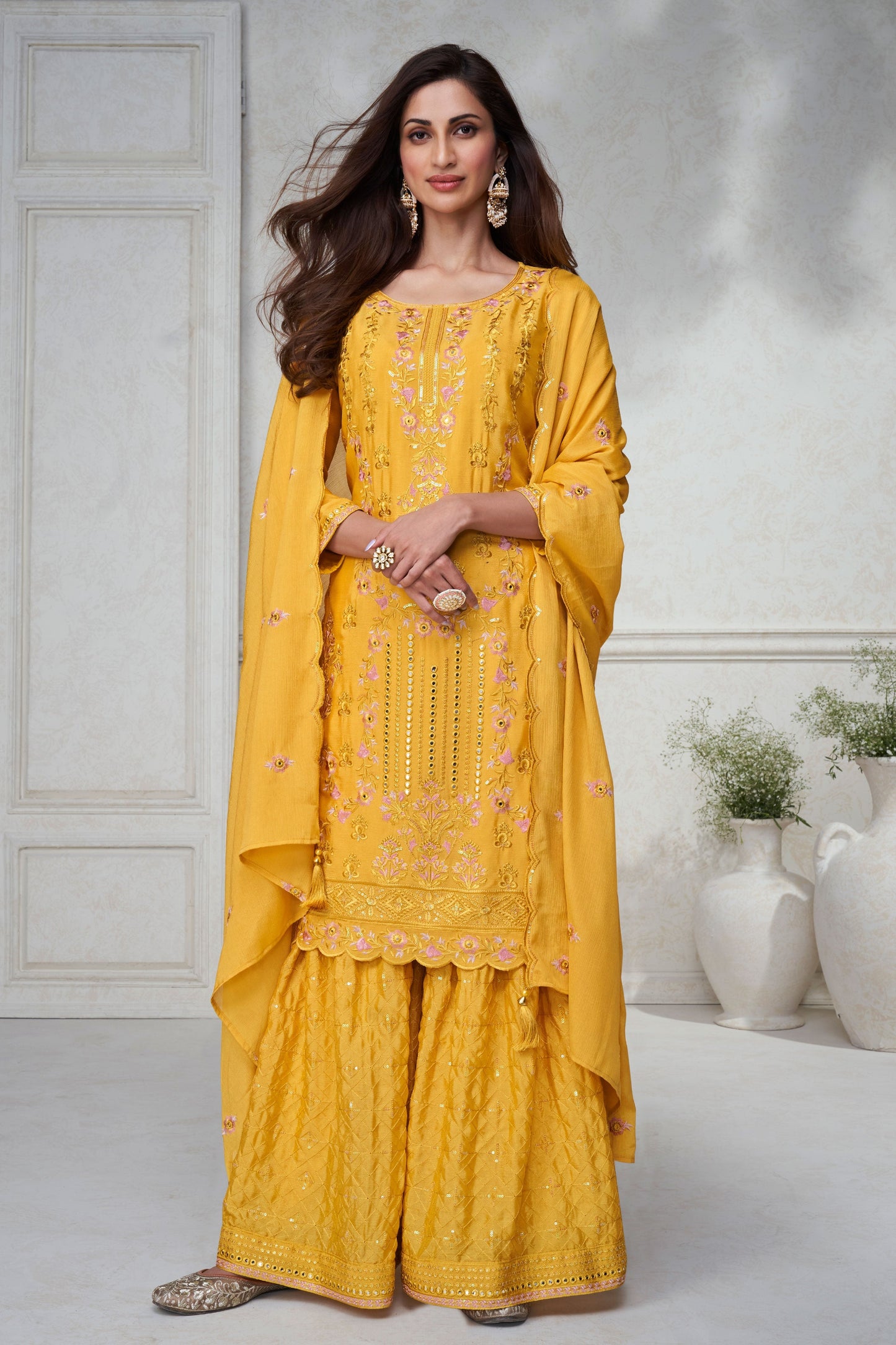 mustard-yellow-chinon-silk-sharara-suit-ss002_1_SareeButa.com