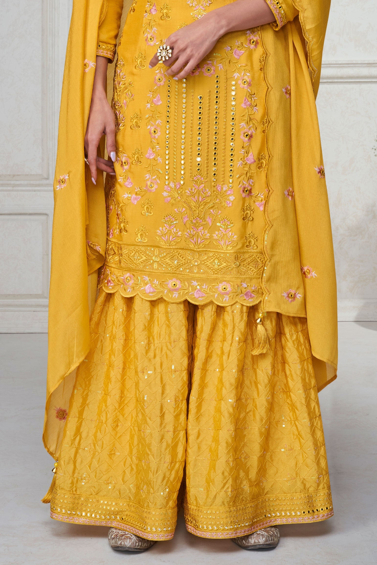 mustard-yellow-chinon-silk-sharara-suit-ss002_4_SareeButa.com