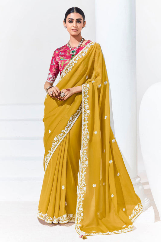 mustard-yellow-embroidered-organza-saree-zb132107_1_SareeButa.com