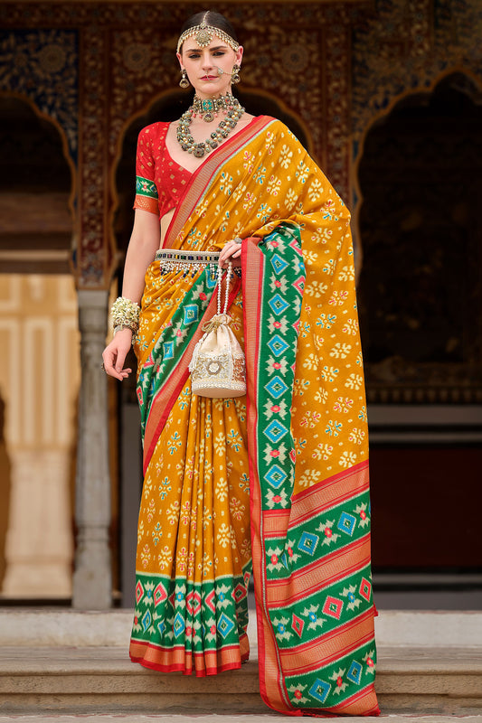 mustard-yellow-printed-patola-saree-zb132861_1_SareeButa.com