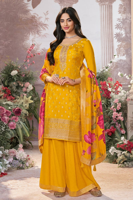 Mustard Readymade Dola Silk Suit-SS962_1_SareeButa.com