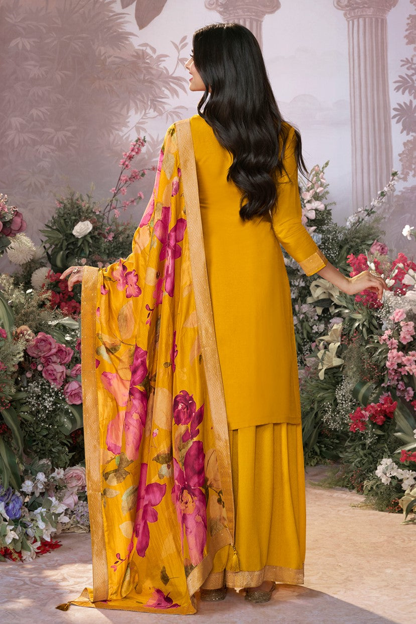 Mustard Readymade Dola Silk Suit-SS962_3_SareeButa.com