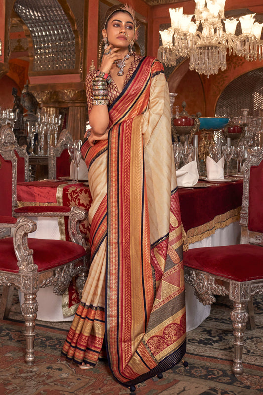 Off White Silk Saree-ZB133164_1_SareeButa.com