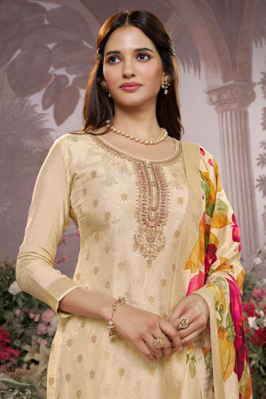 Off-White Readymade Dola Silk Suit-SS961_4_SareeButa.com