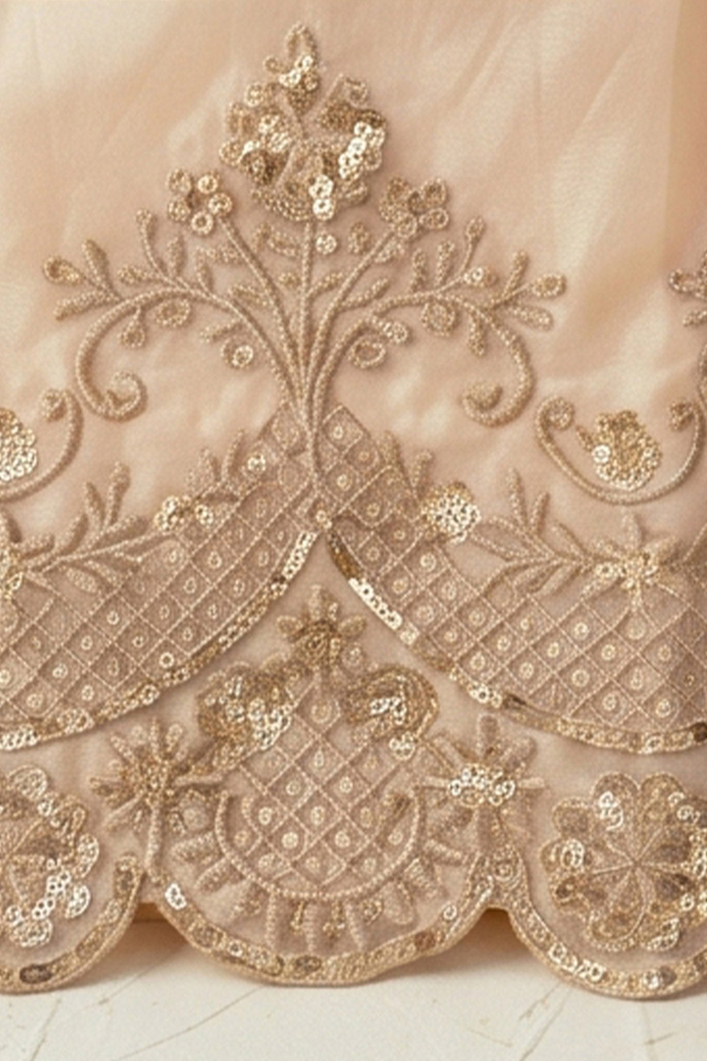 Off White Readymade Embroidered Silk Sharara Suit-SAR13002_4_SareeButa.com