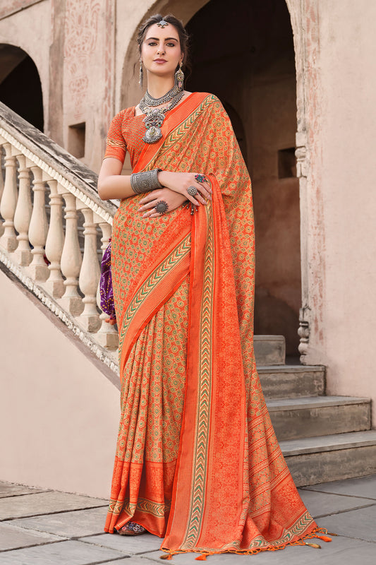 orange-ajrakh-print-silk-saree-zb132880_1_SareeButa.com