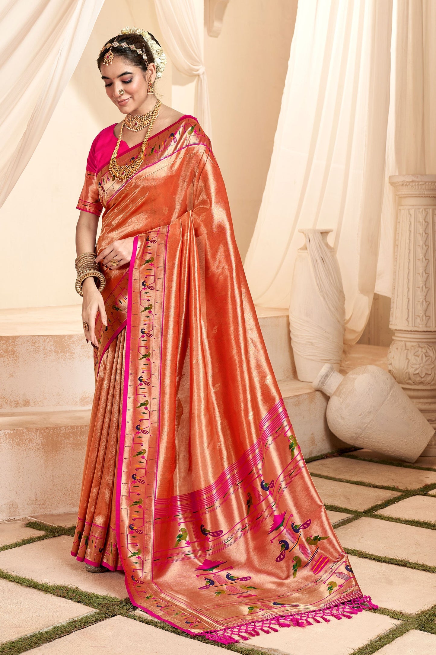 orange-paithani-tissue-silk-saree-zb130699_1_SareeButa.com