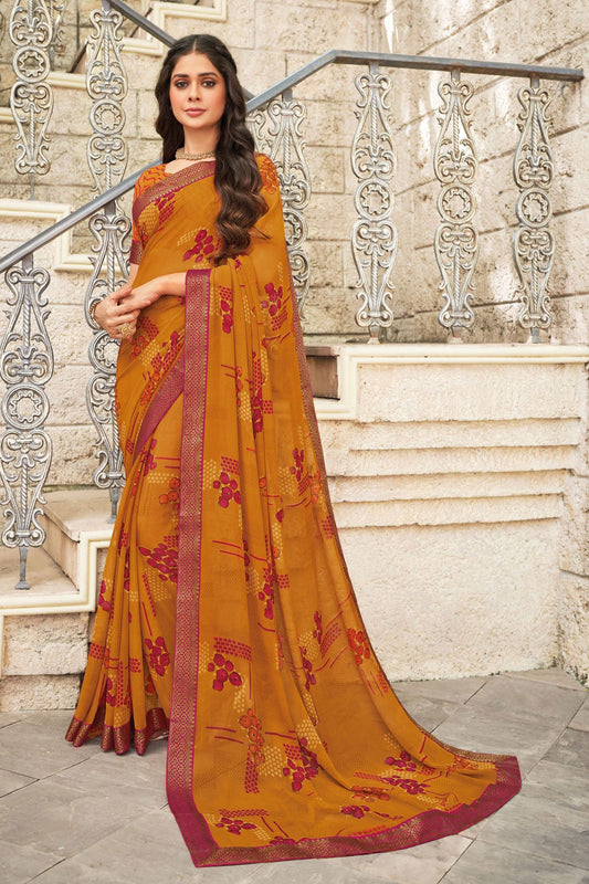 orange-printed-georgette-saree-zb130906_1_SareeButa.com