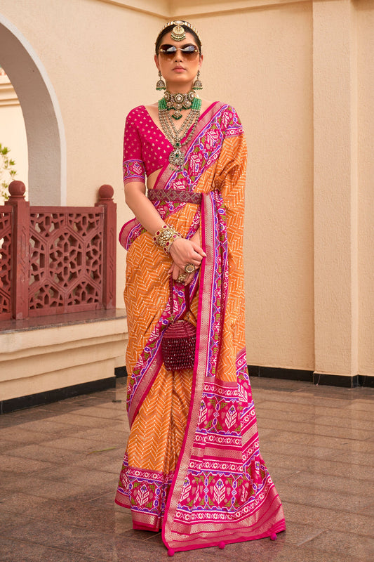 orange-printed-patola-silk-saree-zb131006_1_SareeButa.com