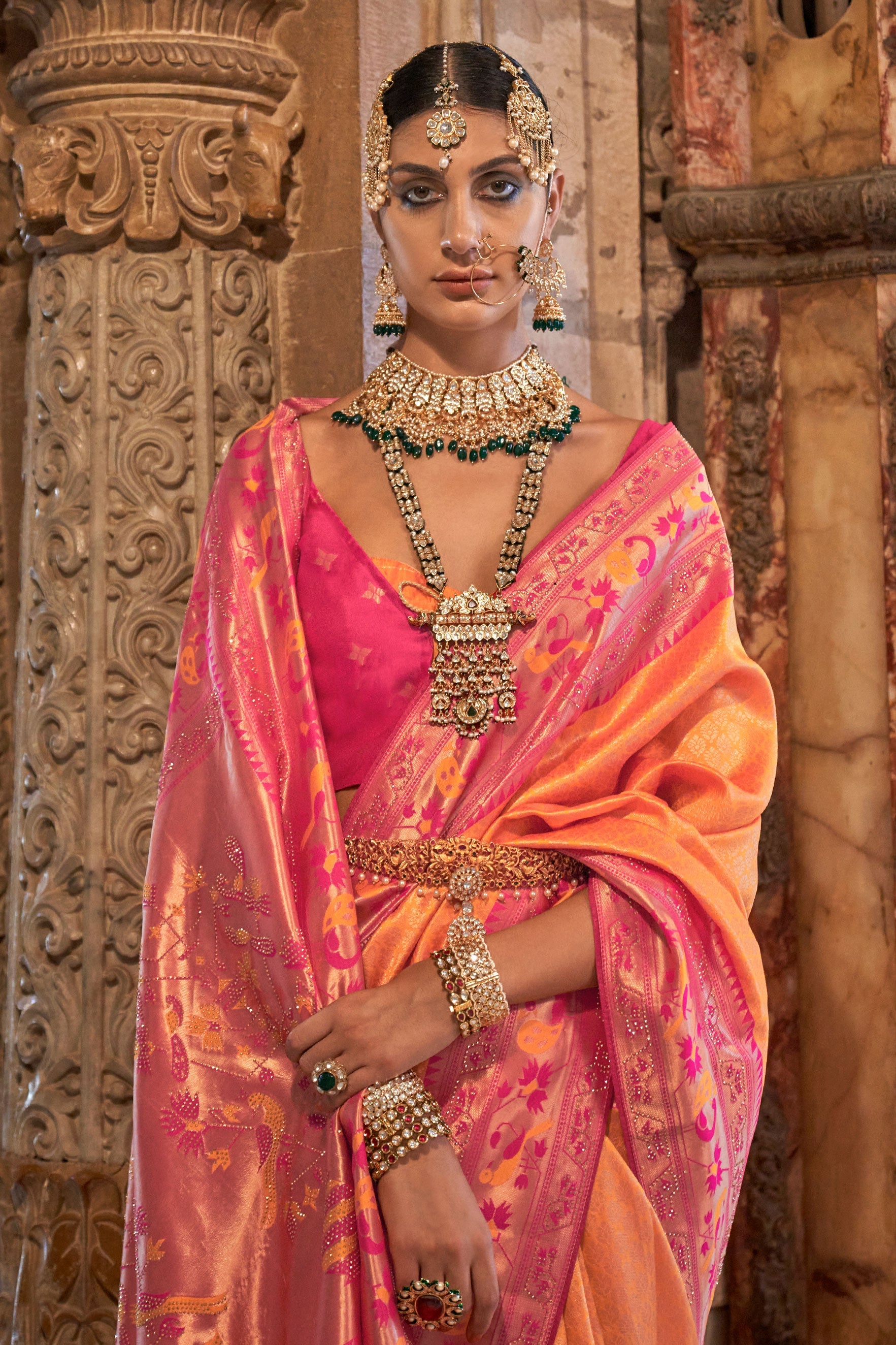 orange-woven-paithani-silk-saree-zb130996_2_SareeButa.com