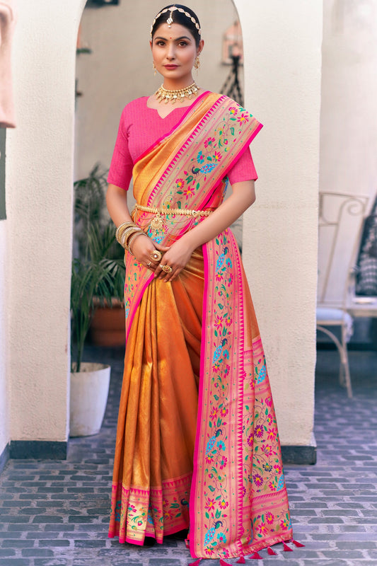 orange-paithani-saree-zb132385_1_SareeButa.com