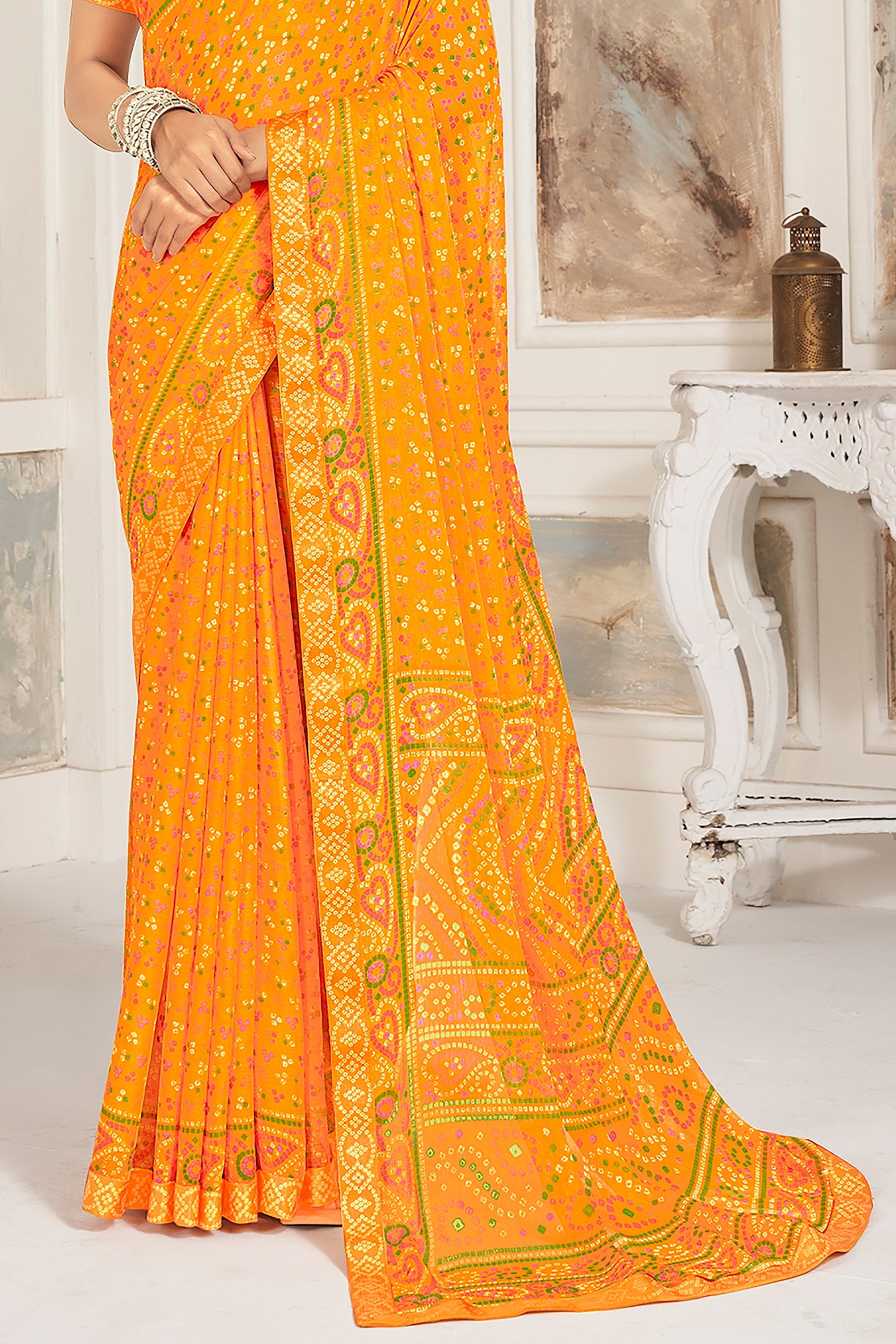 orange-printed-chiffon-saree-zb132710_4_SareeButa.com