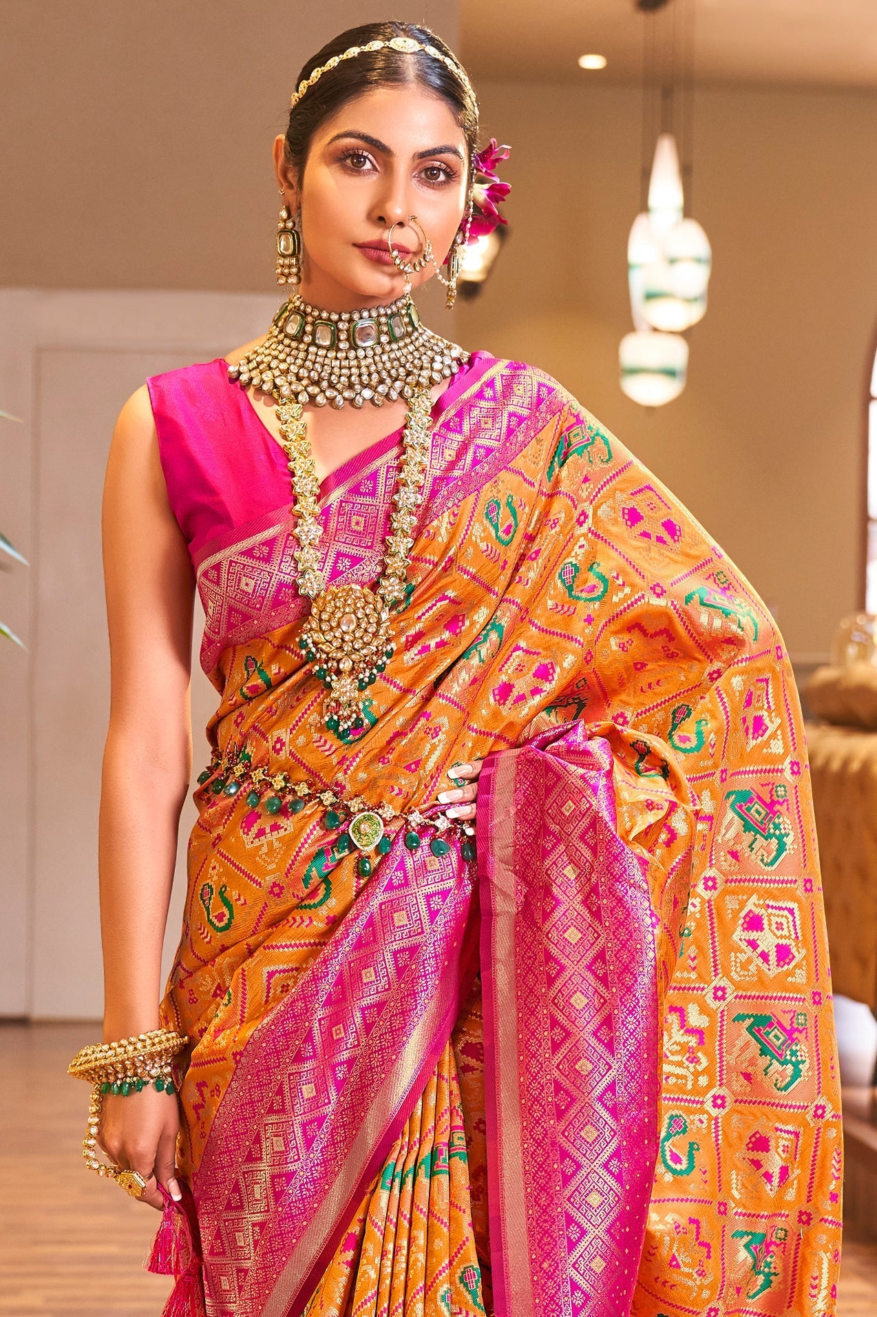 orange-silk-patola-saree-zb132311_2_SareeButa.com
