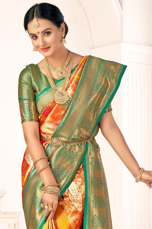 orange-woven-silk-saree-zb132407_2_SareeButa.com
