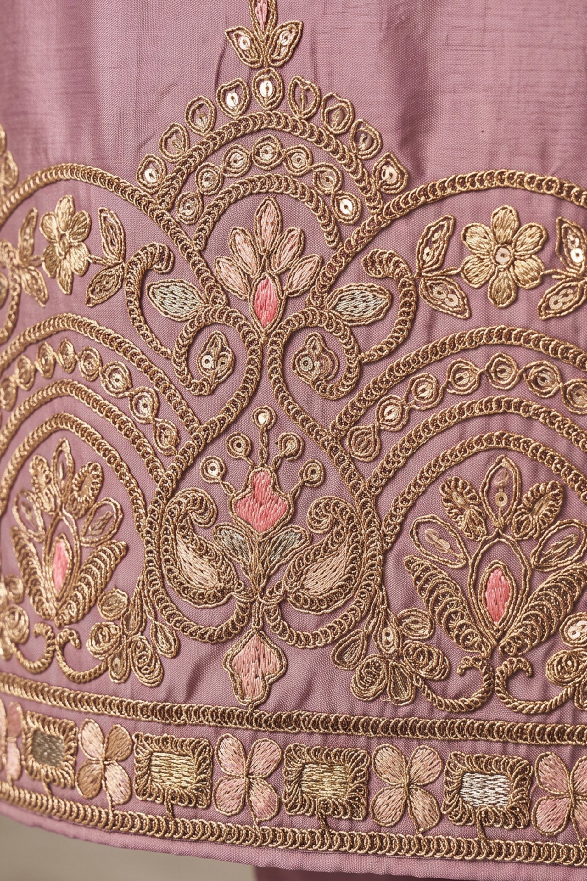 Orchid Pink Readymade Embroidered Simar Silk Suit-SAR13008_4_SareeButa.com