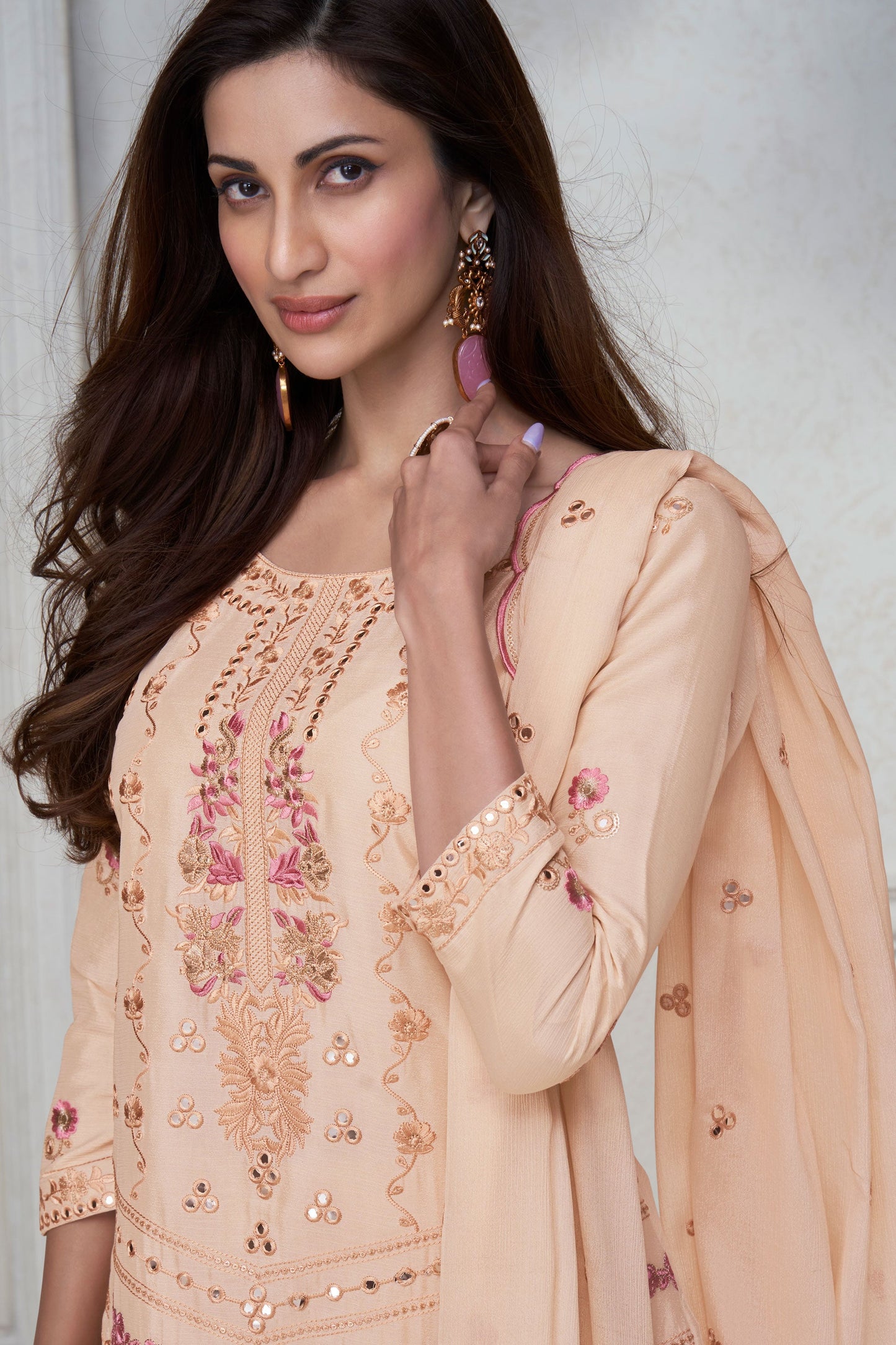 peach-chinon-silk-sharara-suit-ss001_3_SareeButa.com