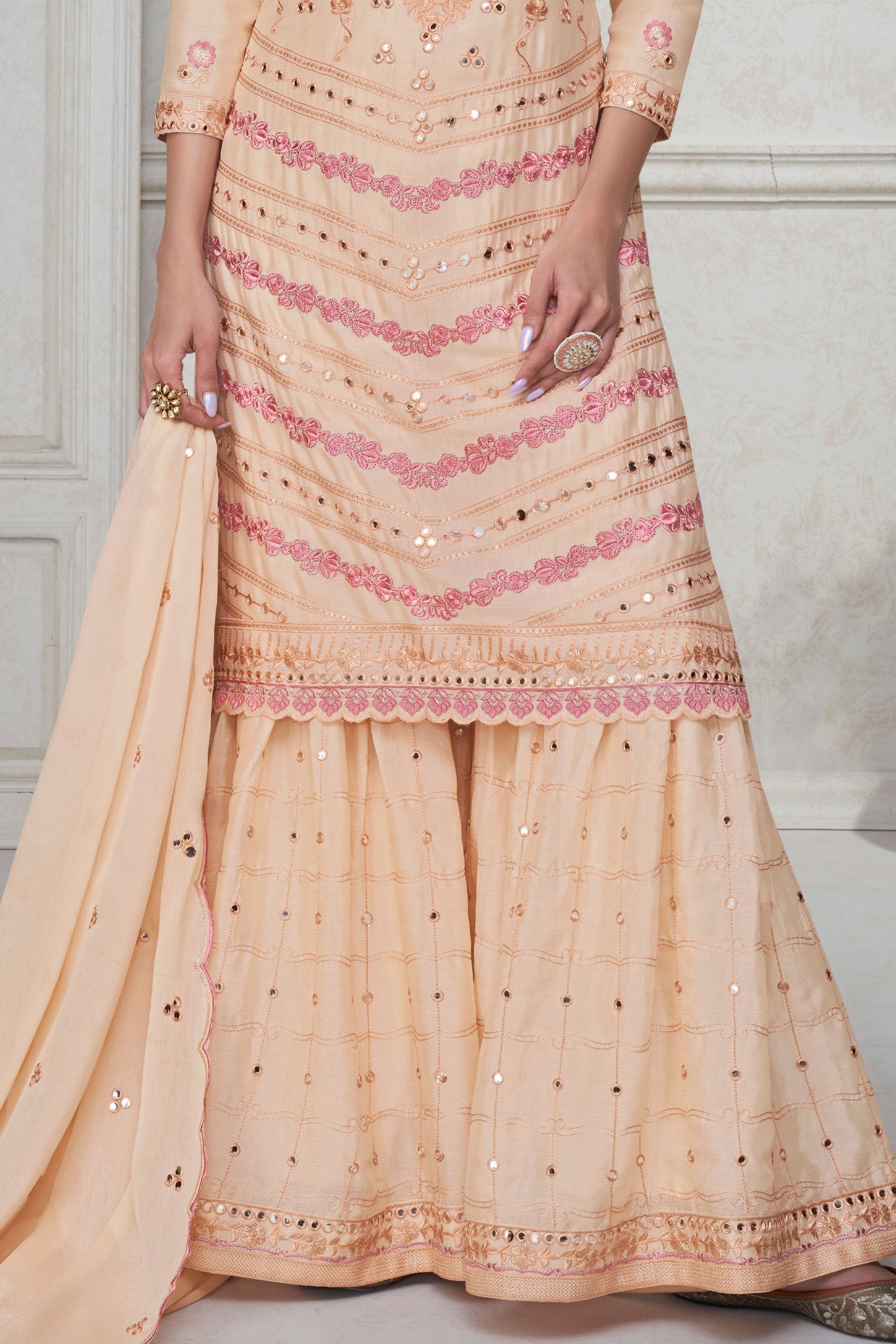 peach-chinon-silk-sharara-suit-ss001_4_SareeButa.com