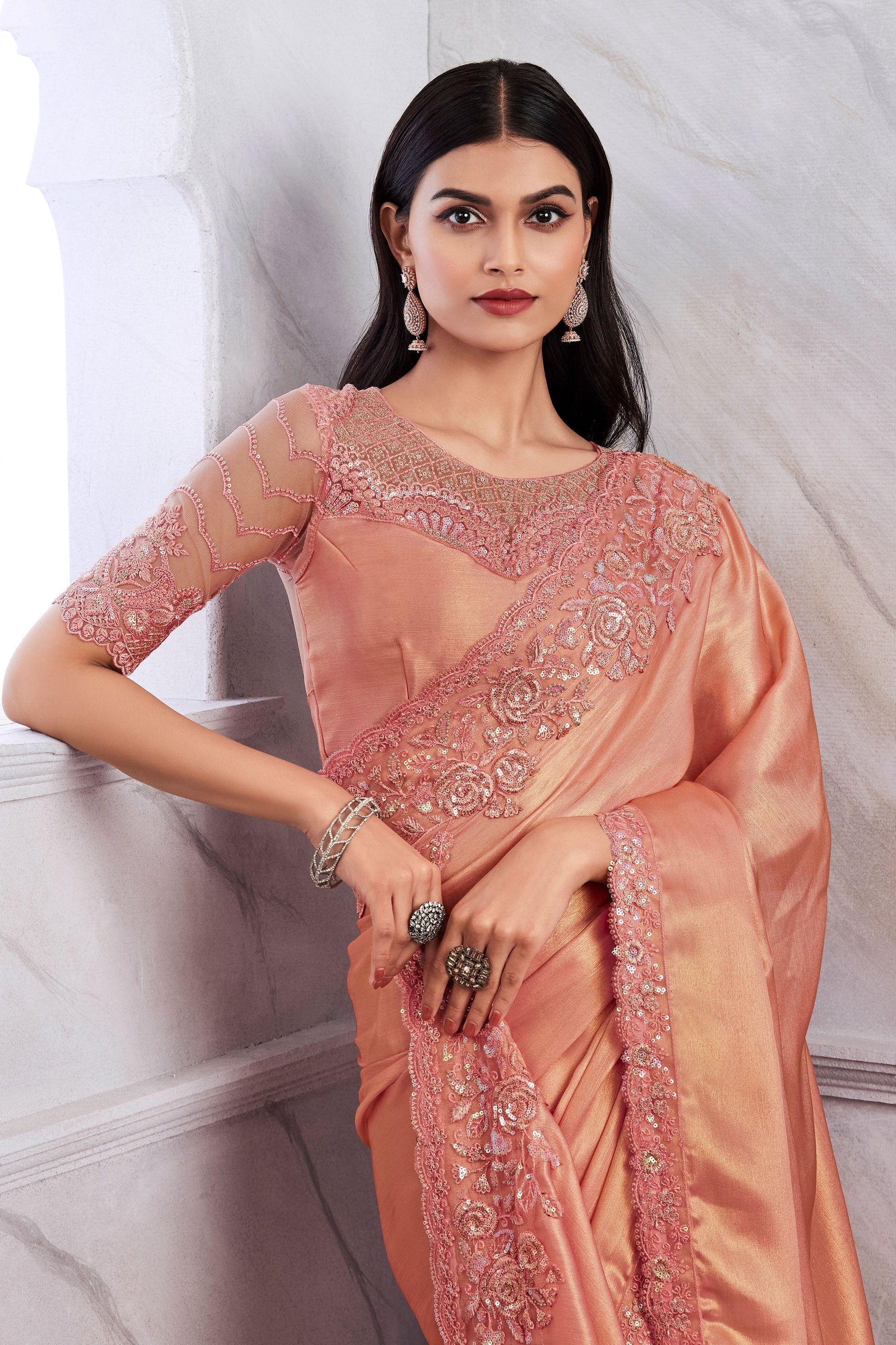 peach-embroidered-silk-saree-zb131219_2_SareeButa.com