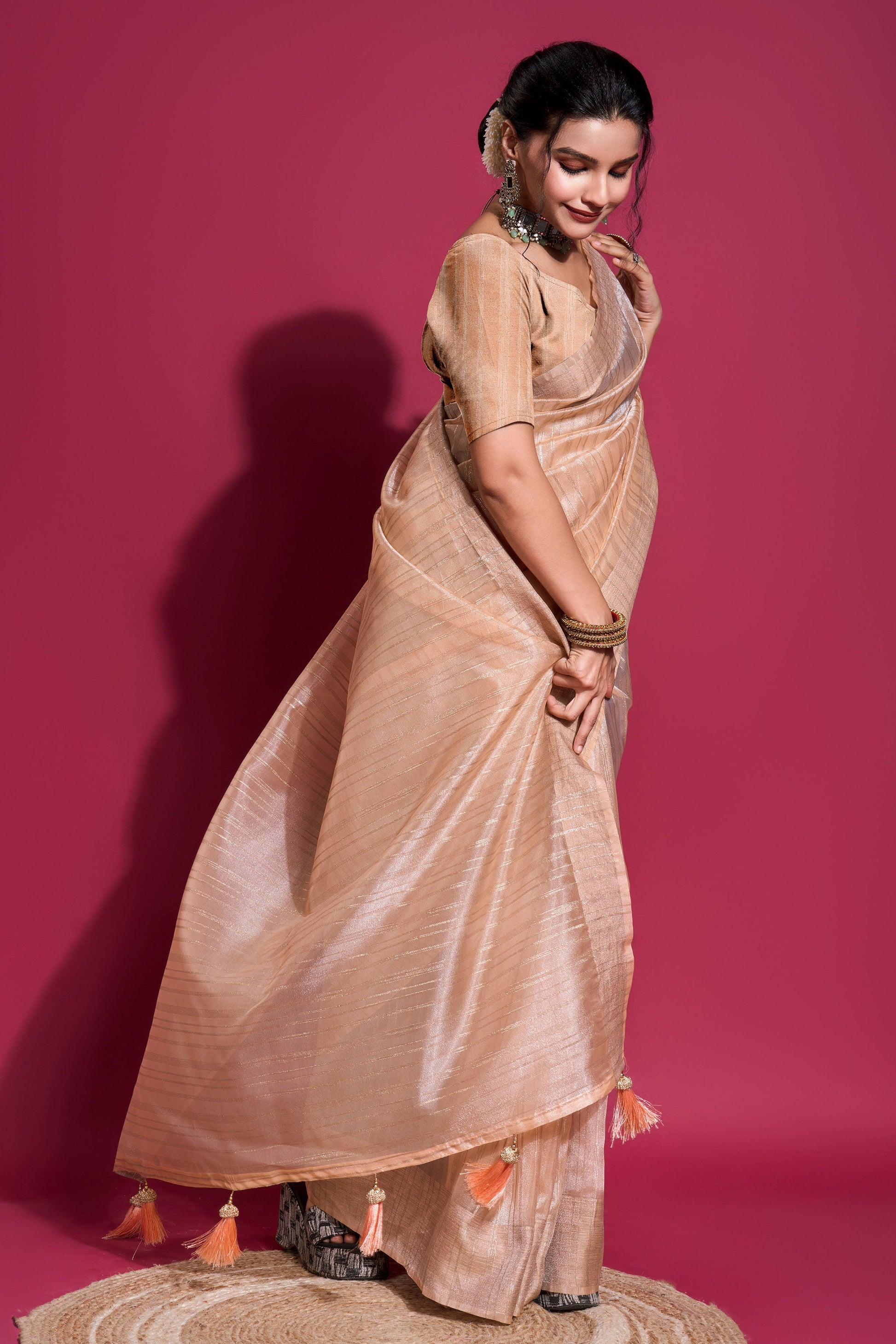 peach-woven-organza-saree-zb131955_3_SareeButa.com