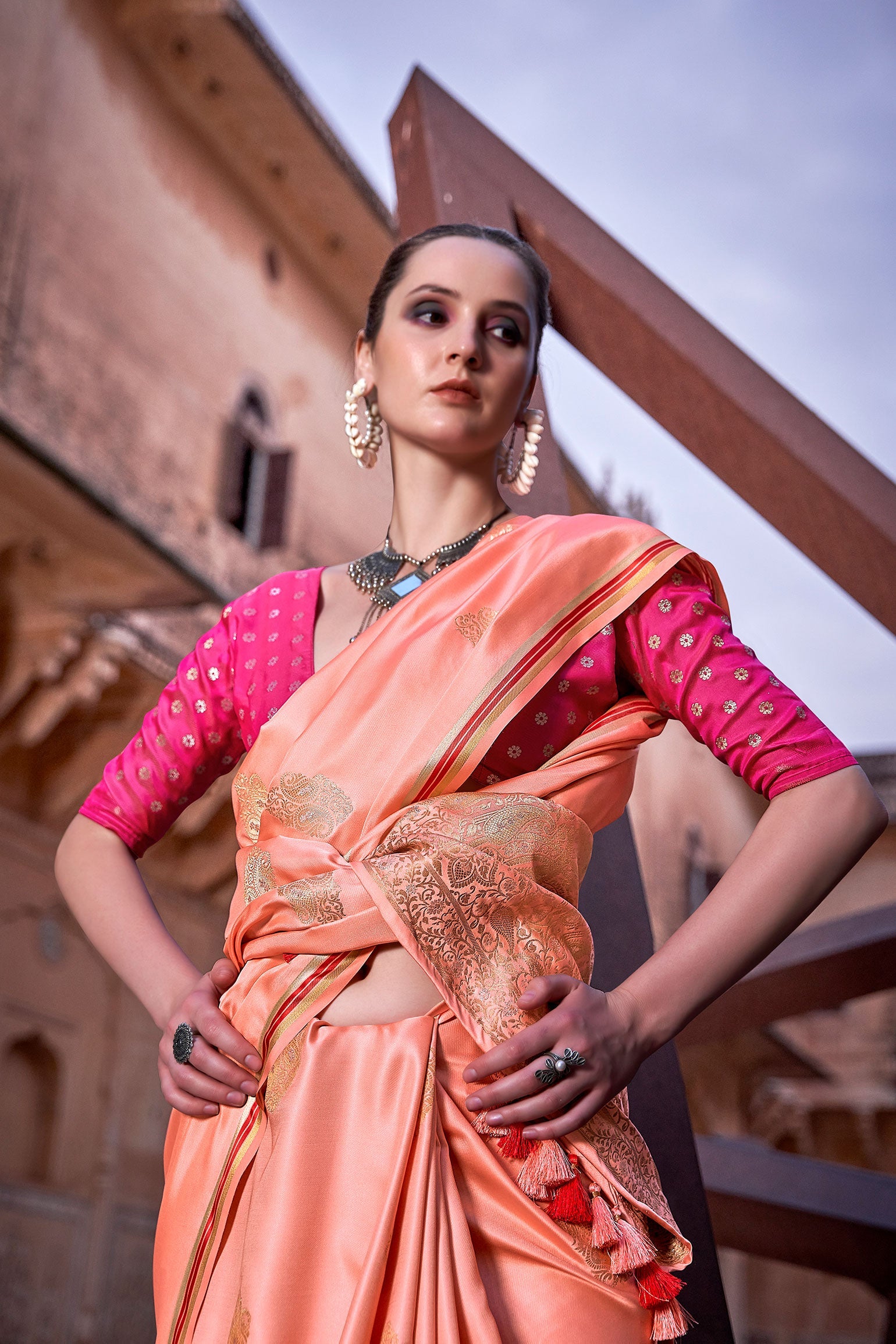 peach-woven-satin-silk-saree-zb130809_2_SareeButa.com