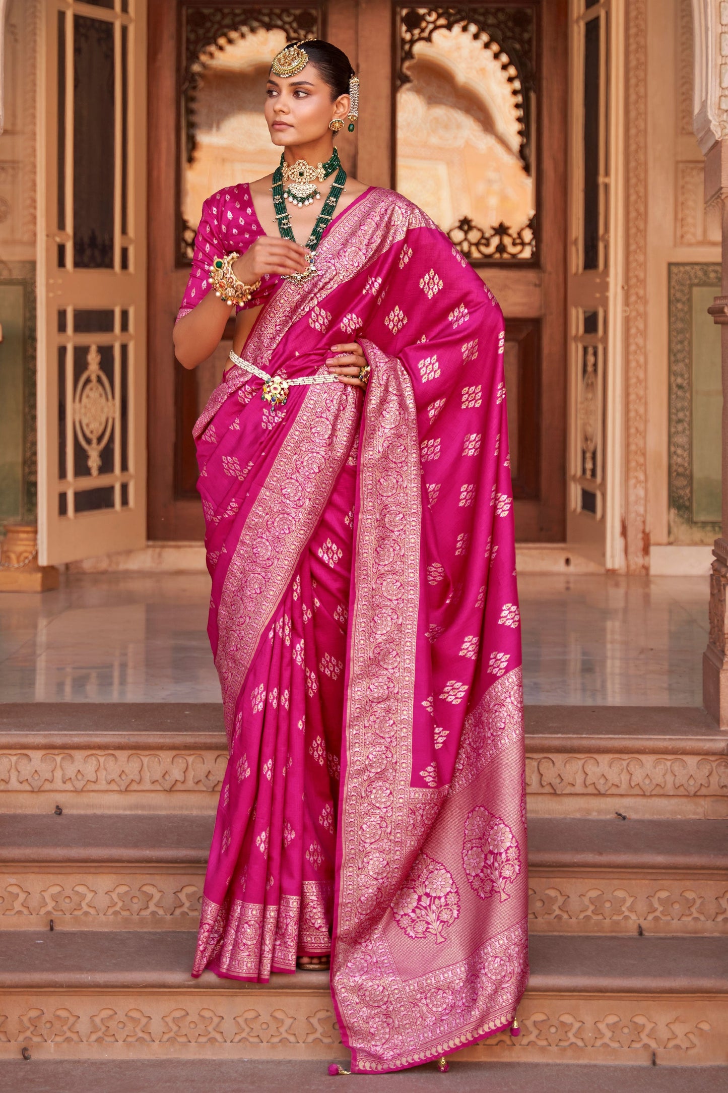 pink-banarasi-silk-saree-zb130834_1_SareeButa.com