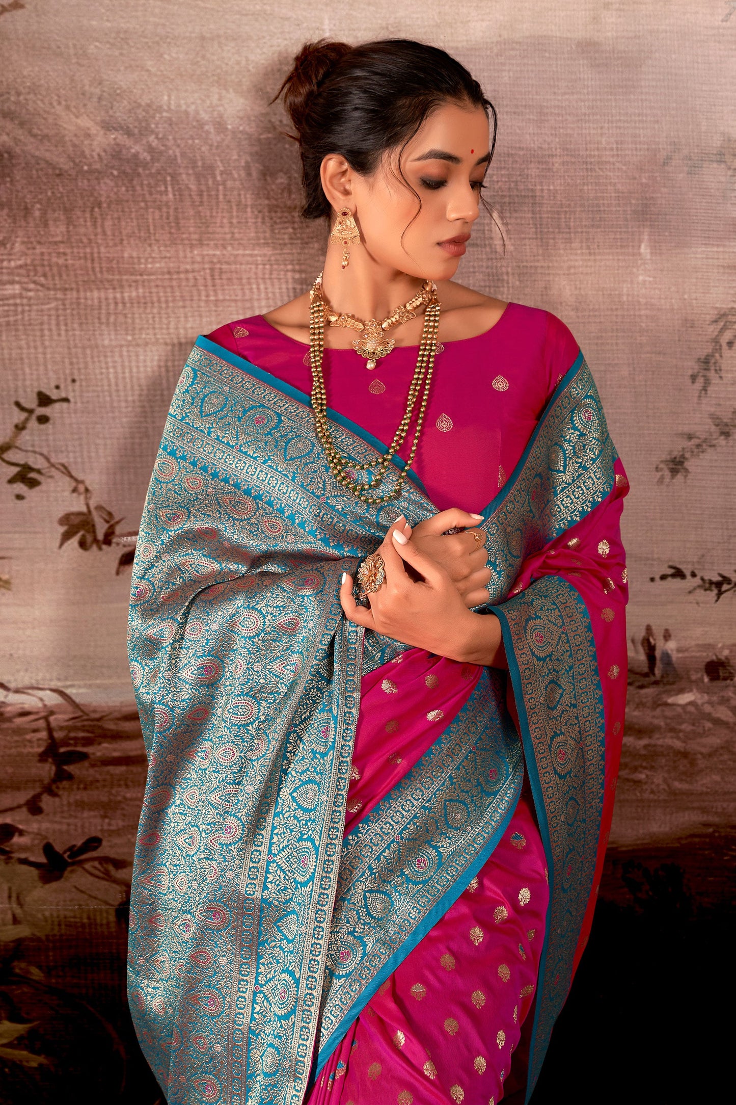 pink-banarasi-silk-saree-zb131706_2_SareeButa.com