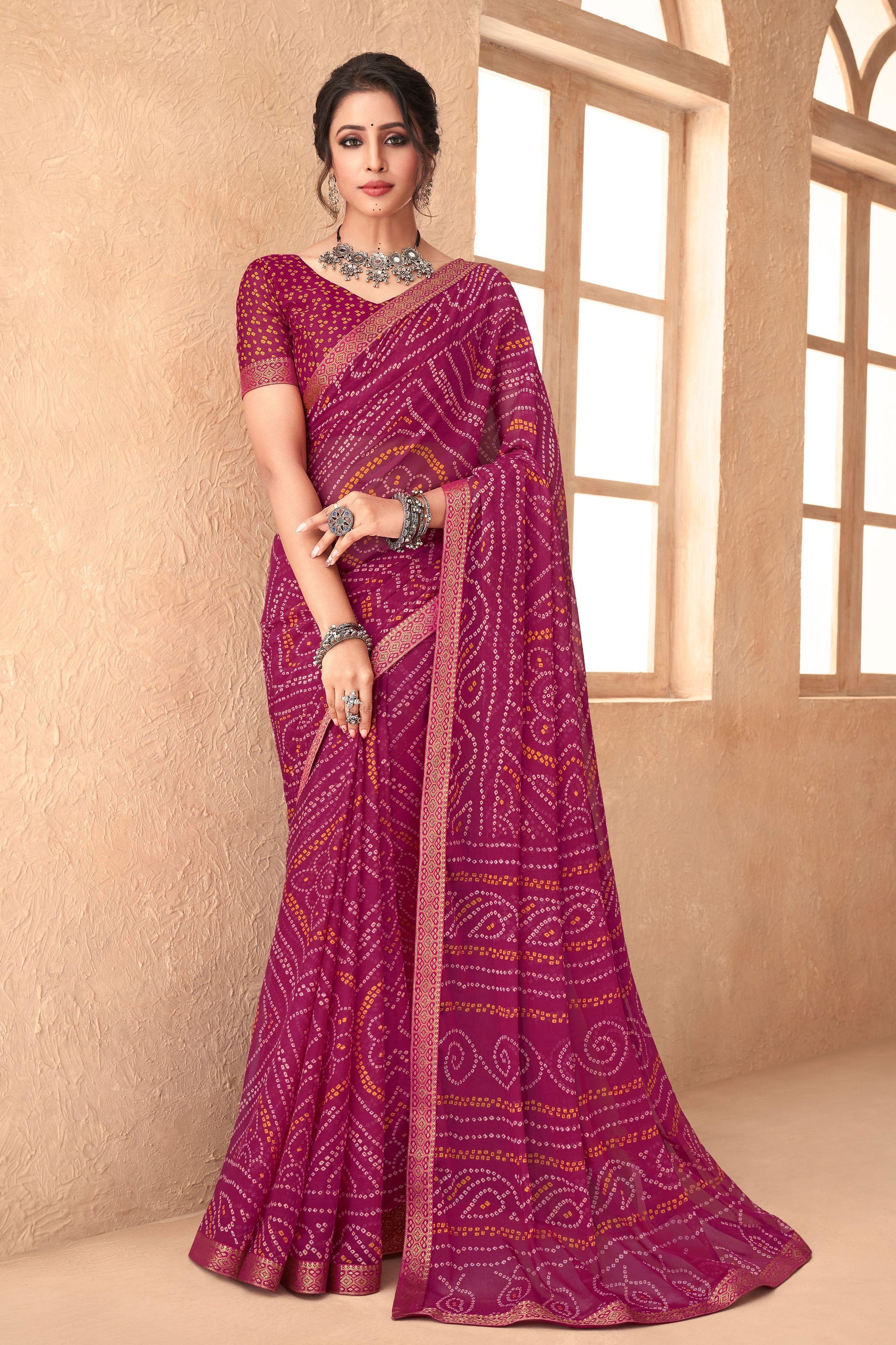 pink-chiffon-printed-bandhani-saree-zb131320_1_SareeButa.com