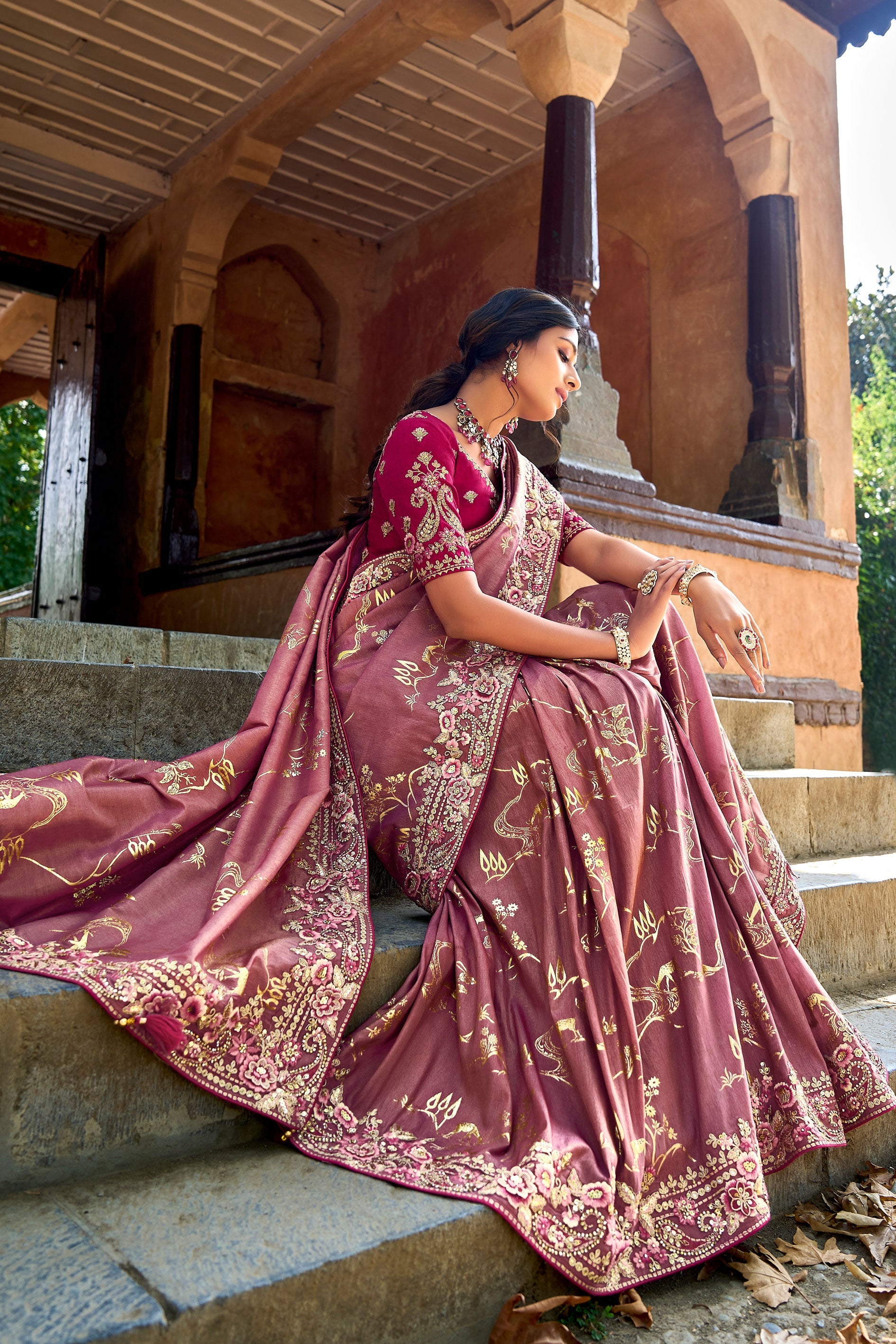 pink-embroidered-banarasi-saree-zb131847_3_SareeButa.com