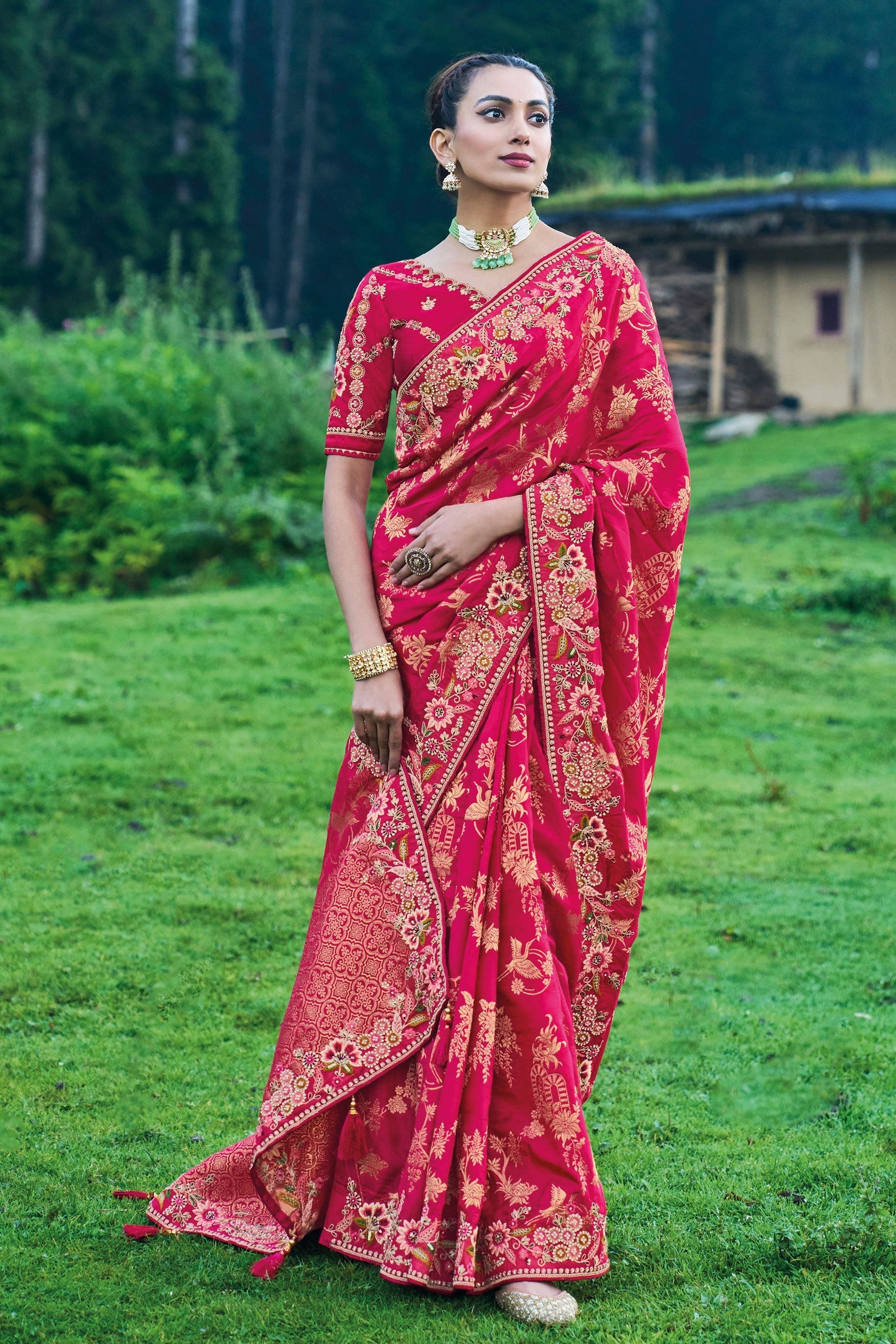 pink-embroidered-banarasi-silk-saree-zb130873_1_SareeButa.com