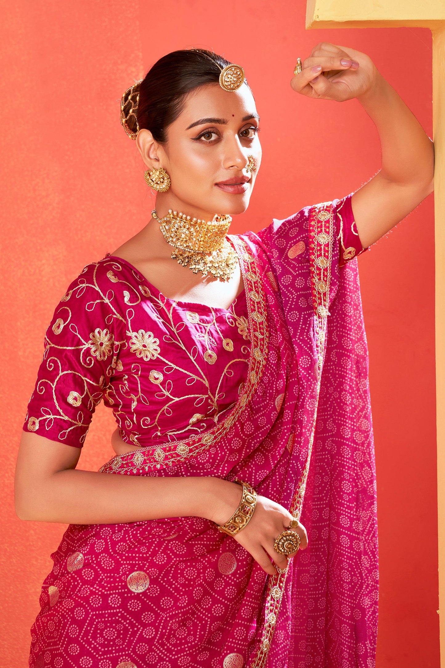 pink-embroidered-chiffon-bandhani-saree-zb131243_2_SareeButa.com