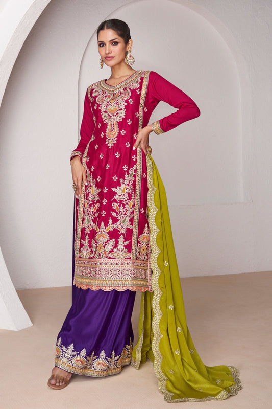 pink-embroidered-chinon-silk-straight-suit-ss114_1_SareeButa.com