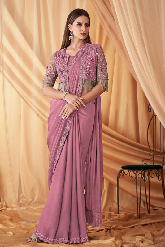 pink-embroidered-georgette-saree-zb132281_1_SareeButa.com
