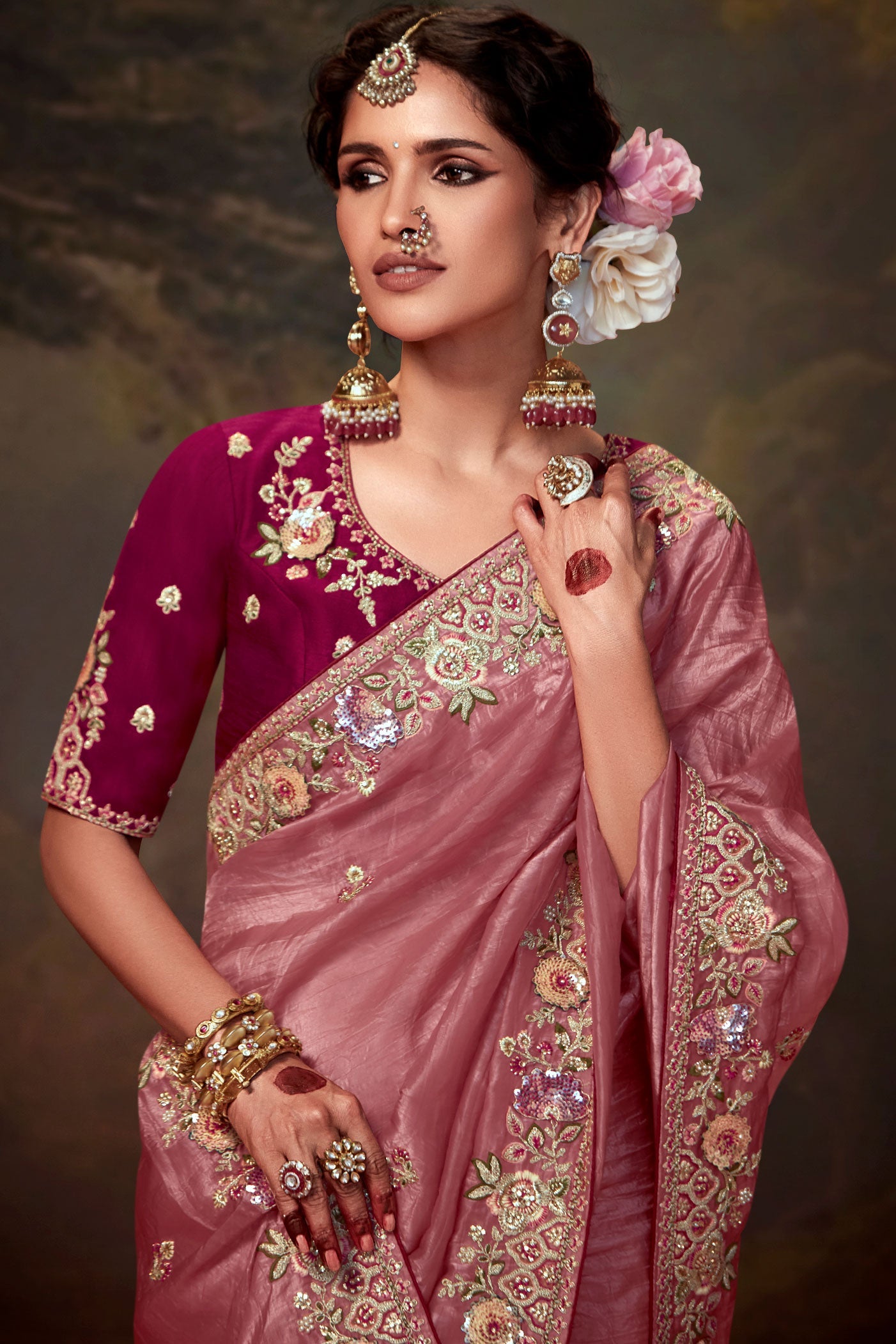 pink-embroidered-organza-saree-zb132750_2_SareeButa.com