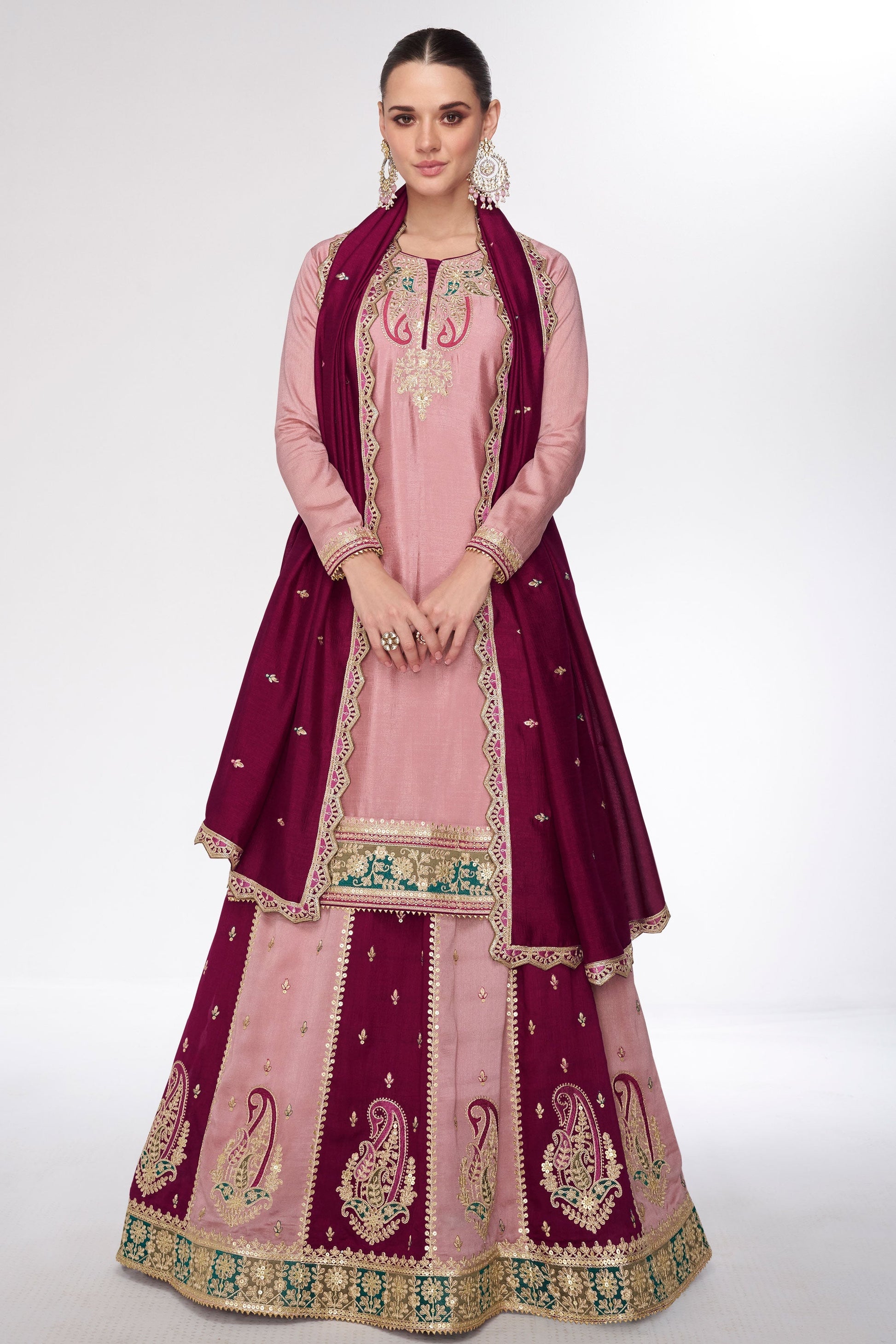 pink-embroidered-silk-skirt-suit-ss113_3_SareeButa.com