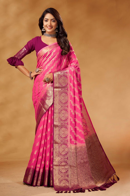 pink-georgette-banarasi-saree-zb130293_1_SareeButa.com