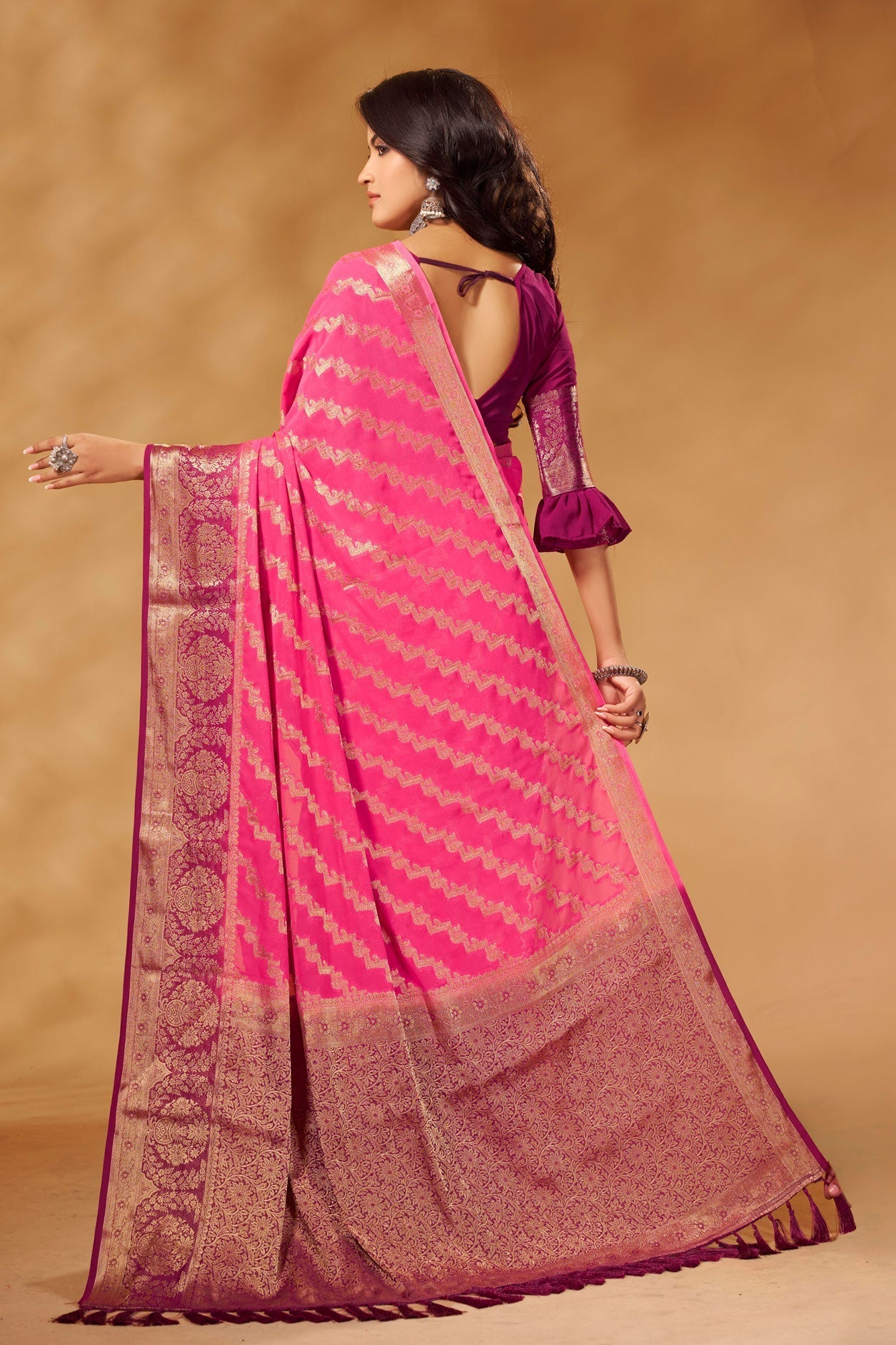 pink-georgette-banarasi-saree-zb130293_2_SareeButa.com