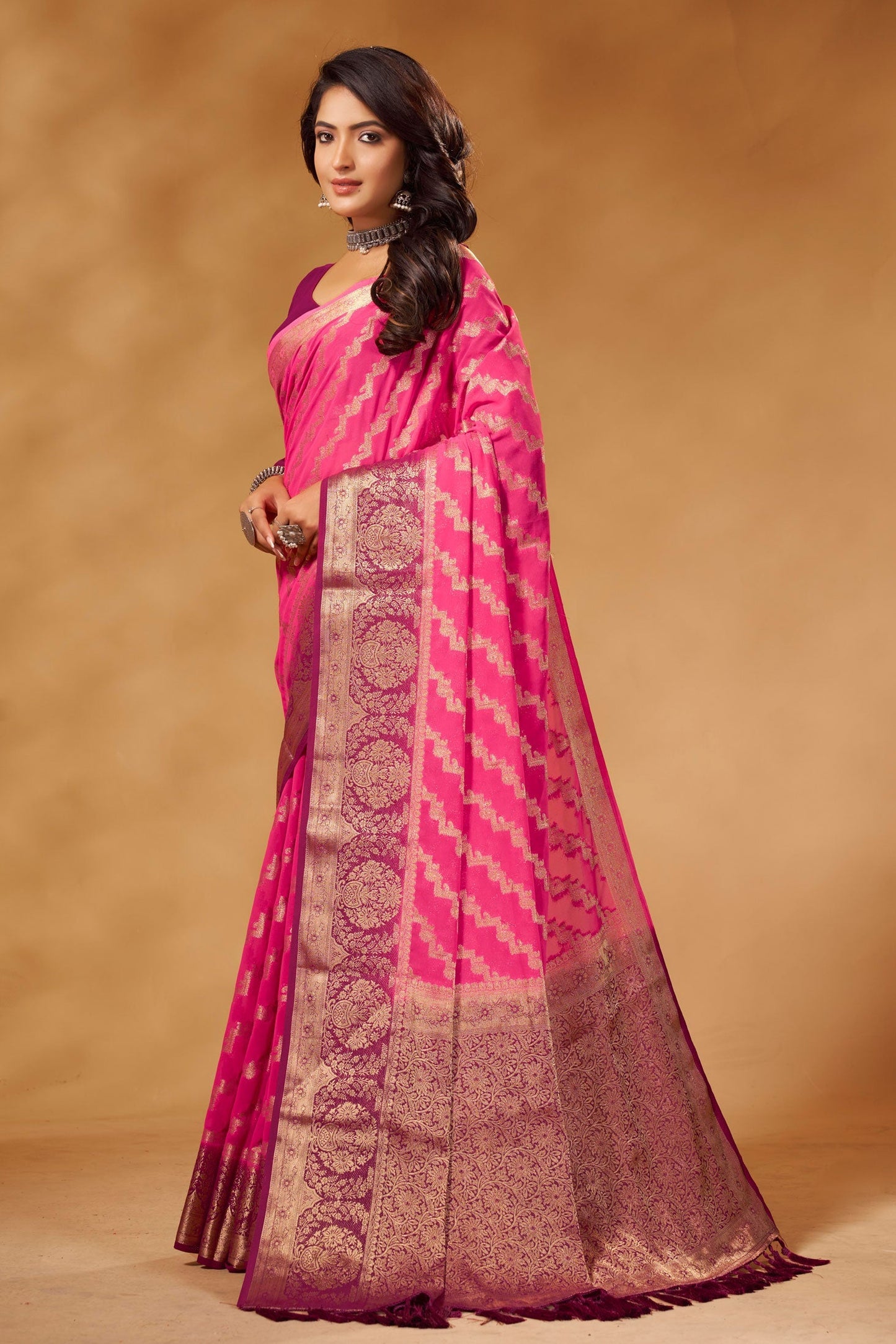 pink-georgette-banarasi-saree-zb130293_3_SareeButa.com