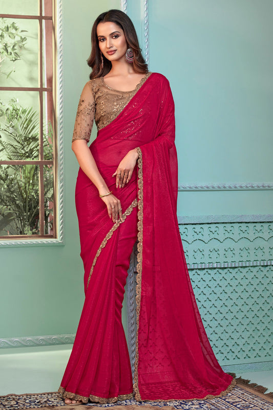 pink-georgette-saree-zb131709_1_SareeButa.com