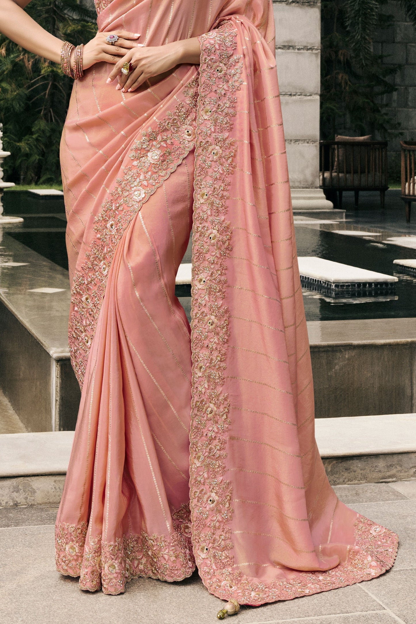 Pink Heavy Work Pure Tissue Silk Saree-ZB133308_4_SareeButa.com